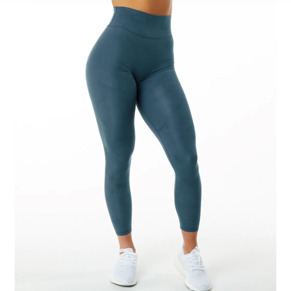 Alphalete Alphalux Wonder Leggings, Size Small, Whale… Gem